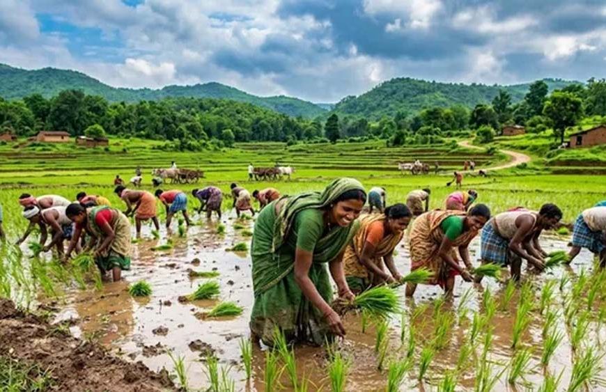 झारखंड में बारिश ने बदली तस्वीर, धान की रोपाई 83.43% पहुंची; एक सप्ताह में 8% की बढ़ोतरी