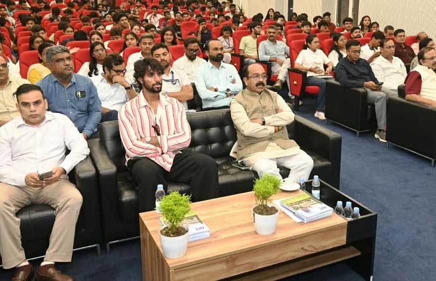 उप मुख्यमंत्री अरुण साव ‘खेलो इंडिया संवाद’ कार्यक्रम में हुए शामिल