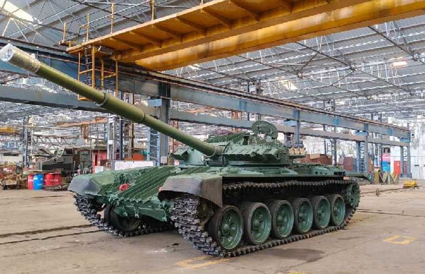 जबलपुर में 472 करोड़ से T-72 टैंकों की ओवरहॉलिंग, सालाना 12 टैंक होंगे अपग्रेड