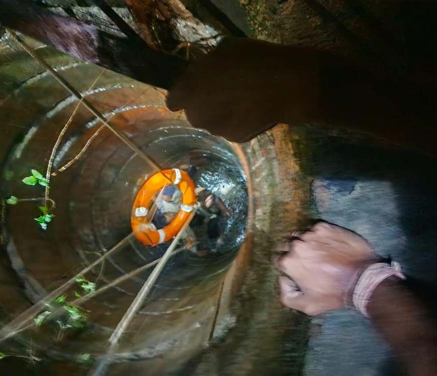सीहोर के डायल-112 हीरोज कुएँ में गिरे व्यक्ति को सुरक्षित बाहर निकालकर परिजनों के सुपुर्द किया