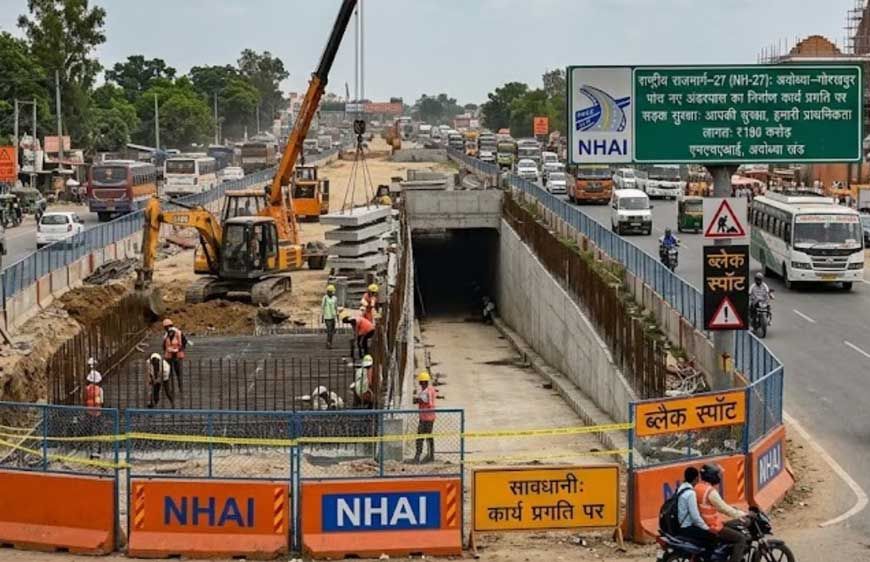 भोपाल के 16 किमी लंबे 10 लेन रोड पर बनेंगे 18 अंडरपास, 1 लाख आबादी को मिलेगा सीधा फायदा