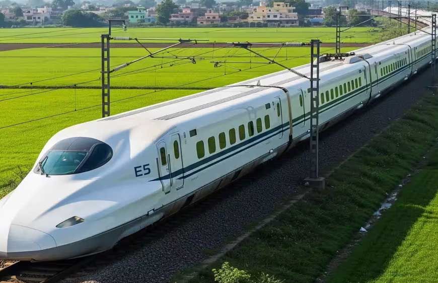 India's First Bullet Train: जमीन से 12 मीटर ऊपर बना ये स्टेशन, 320 किमी की रफ्तार से दौड़ेगी ट्रेन; जानें वजह