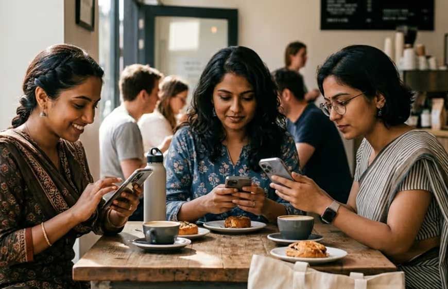 तीन साल में महिलाओं के इंटरनेट उपयोग में जबरदस्त उछाल, 10.8% से बढ़कर 68.6% पहुंचा आंकड़ा