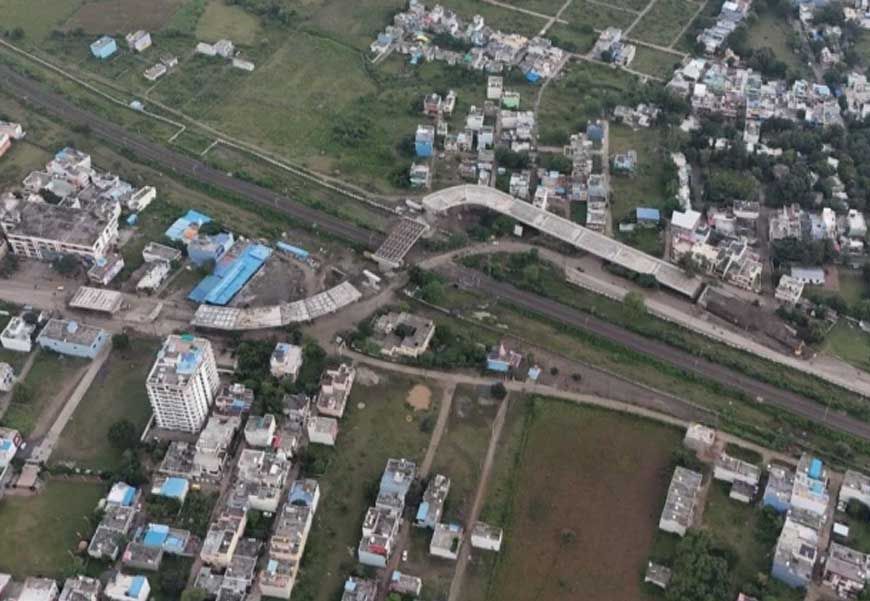 सीहोर में 28 करोड़ के ओवरब्रिज का खतरनाक मोड़! ड्रोन फुटेज ने खोली डिजाइन की खामियां