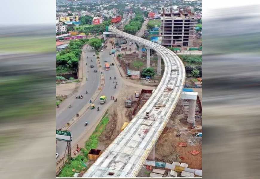 इंदौर का MR-10 फ्लाईओवर लगभग तैयार! जल्द खुलेगा दूसरा हिस्सा, सितंबर में सर्विस रोड की मरम्मत