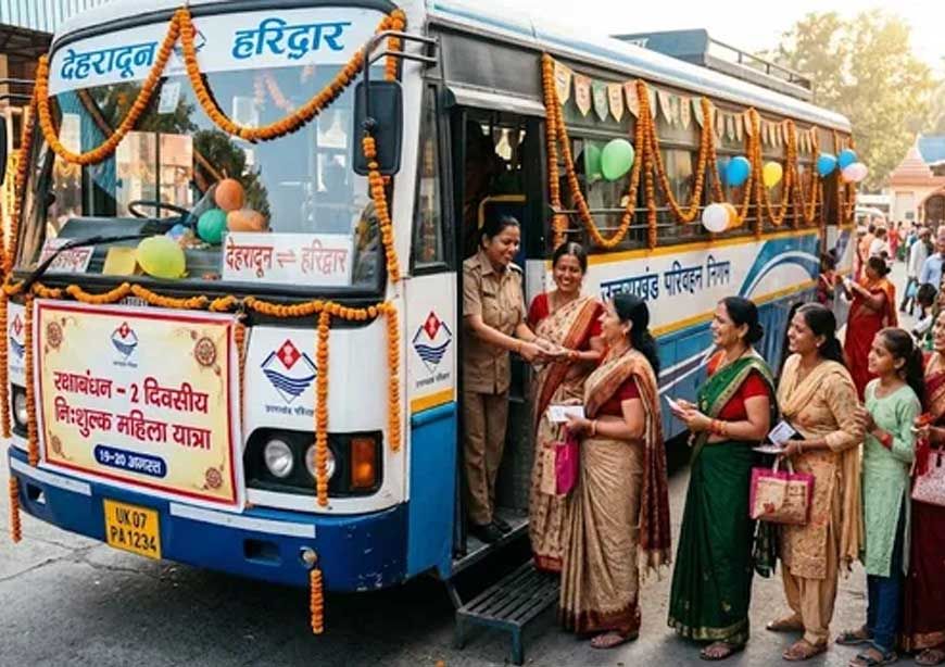 रक्षाबंधन निशुल्क बस यात्रा: शनिवार शाम तक 80 लाख महिलाओं व सहयात्रियों ने उठाया सेवा का लाभ