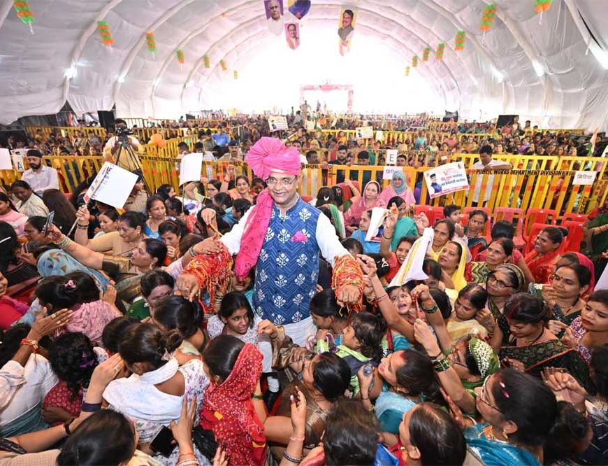 नरेला रक्षाबंधन महोत्सव बना विश्वश का सबसे बड़ा राखी महोत्सव : विश्वास कैलाश सारंग