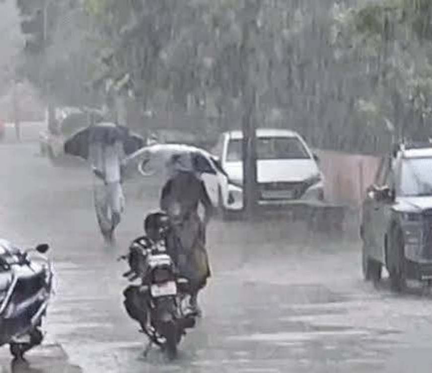 कोटा में बारिश थमी, गर्मी-उमस ने बढ़ाई परेशानी; 38% कम बरसा मानसून