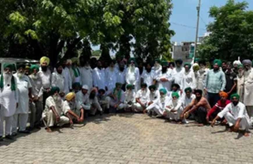 MSP, कर्जमाफी और लैंड पूलिंग नीति वापस लेने की मांग, 22 जिलों में किसान-मजदूर मोर्चा का प्रदर्शन