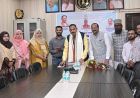 मंत्री  श्याम बिहारी जायसवाल ने किया   हज कमेटी की वेबसाइट का शुभारंभ