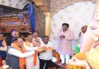 117 साल पुरानी गणेशोत्सव परंपरा में शामिल हुए CM साय, गोल बाजार में किए विघ्नहर्ता के दर्शन