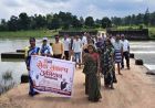 सेवा संकल्प अभियान में रानीझाप एनीकट बना स्वच्छता और जल संरक्षण का संदेश केंद्र