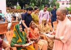 बारिश के बीच CM योगी का जनता दर्शन, करीब 200 फरियादियों की सुनी समस्याएं