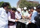 मुख्यमंत्री डॉ. यादव ने लोक नि.वि. विभाग द्वारा निर्मित की जा रही सड़क का किया निरीक्षण