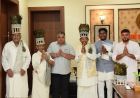 रामनामी समुदाय के प्रतिनिधियों ने पर्यटन एवं संस्कृति मंत्री  राजेश अग्रवाल से की भेंट