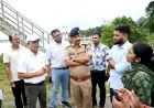 जांजगीर-चांपा में उफान पर महानदी, कलेक्टर-SP ने बाढ़ प्रभावित इलाकों का लिया जायजा