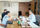 मुख्य सचिव  बर्णवाल से मिलीं बाल अधिकार आयोग की अध्यक्ष डॉ. शर्मा