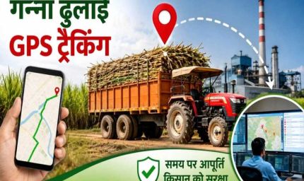 जीपीएस से होगी ढुलाई वाहनों की ट्रैकिंग, चीनी मिलों तक समय पर पहुंचेगा गन्ना