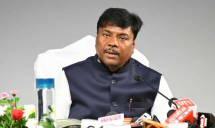 रायपुर : वन एवं जलवायु परिवर्तन मंत्री केदार कश्यप की पत्रवार्ता