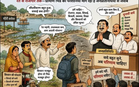 भिंड विकास की दौड़ में क्यों पिछड़ा?