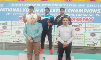 राष्ट्रीय युवा एथलेटिक्स चैंपियनशिप में एमपी के खिलाड़ियों का दमदार प्रदर्शन