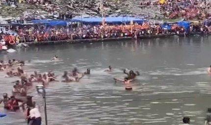 मणिमहेश डल झील में शाही स्नान के लिए उमड़ा आस्था का सैलाब, पंजाब-चंडीगढ़ से पहुंचे श्रद्धालु