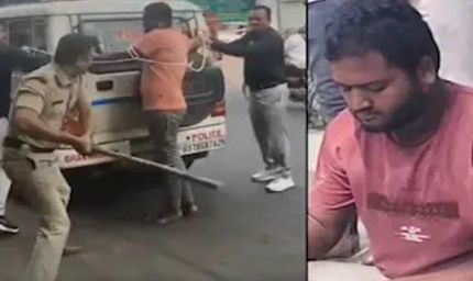 गुजरात में फैजल की बेरहमी से पिटाई, जीप से बांधकर पुलिस ने क्यों बरसाईं लाठियां?
