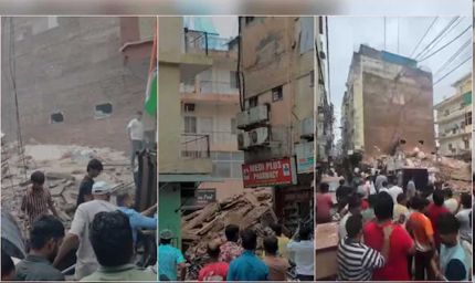 दिल्ली के सत्य निकेतन में भरभराकर गिरी बिल्डिंग, मलबे से 2 छात्र निकाले गए; कई के दबे होने की आशंका