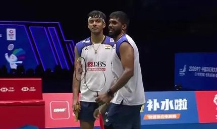 सात्विक-चिराग की चीन मास्टर्स में धाक, मलेशियाई जोड़ी को हराकर तीसरी बार फाइनल में पहुंचे