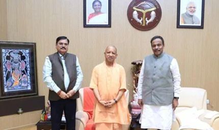 योगी से मिले BJP के नए यूपी प्रभारी विनोद तावड़े, 2027 चुनाव रणनीति पर मंथन