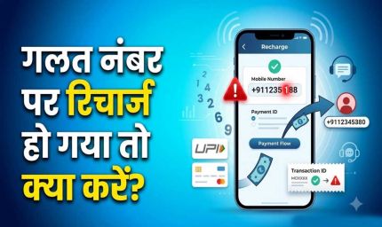 गलत नंबर पर हो गया मोबाइल रिचार्ज? ऐसे मिलेगा पूरा रिफंड, जानें पैसे वापस पाने का तरीका