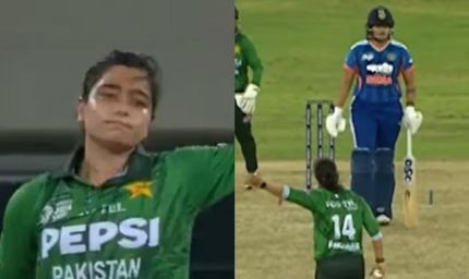 शेफाली को सेंडऑफ देना फातिमा सना को पड़ा भारी, ICC ने लगाया 10% मैच फीस का जुर्माना