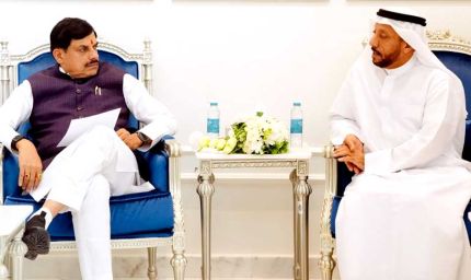 मुख्यमंत्री डॉ. यादव ने शारजाह चैंबर ऑफ कॉमर्स के चेयरमैन से की भेंट, एमपी में बड़े निवेश की संभावना