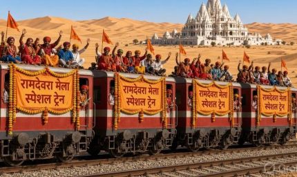 रामदेवरा मेले की तैयारी पूरी, जोधपुर से सुबह-शाम मिलेंगी ट्रेनें; जानें पूरा शेड्यूल