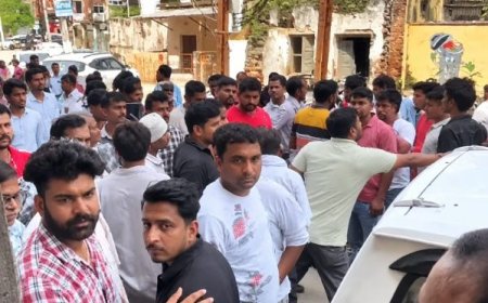 डिलीवरी के बाद 29 वर्षीय महिला की मौत, राठी हॉस्पिटल के बाहर हंगामा