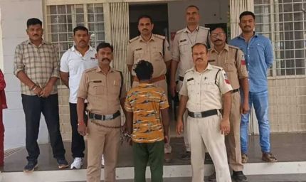 हत्या के मामले में 5 साल से फरार आरोपी इटारसी से गिरफ्तार, रीठी पुलिस ने रेलवे स्टेशन के पास दबोचा, चरसलाल की हत्या कर फरार हो गया था आरोपी