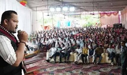 संत रविदास महाराज की 650वीं जयंती पर ब्यौहारी में निकली विशाल समरसता संकल्प यात्रा