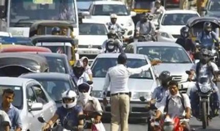 लखनऊ में ट्रैफिक व्यवस्था बदली, पॉलीटेक्निक चौराहे पर बने दो नए यू-टर्न