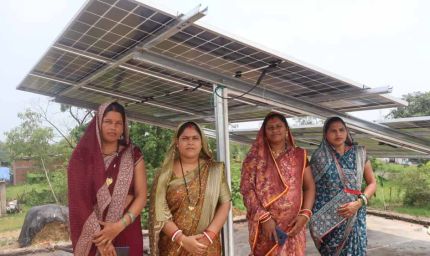 बिहान की सोलर दीदियों ने बढ़ाया आत्मनिर्भरता की ओर कदम