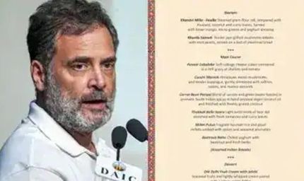 राहुल गांधी के नॉन-वेज पोस्ट पर मचा बवाल, BRICS डिनर के वेज मेन्यू से जुड़ी बहस