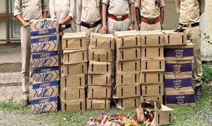 वैध शराब के विरुद्ध आबकारी विभाग की कार्रवाई, 24.44 बल्क लीटर अवैध मदिरा जप्त, 3 प्रकरण दर्ज