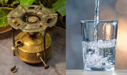 महज 600 रुपये की लागत में दो भाइयों ने मिलकर पानी और केरोसिन से चलने वाला चूल्हा बनाया।