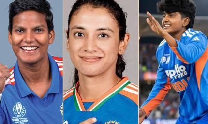 ICC टी20 रैंकिंग में श्री चरणी ने रचा इतिहास, दीप्ति शर्मा ने लगाई लंबी छलांग