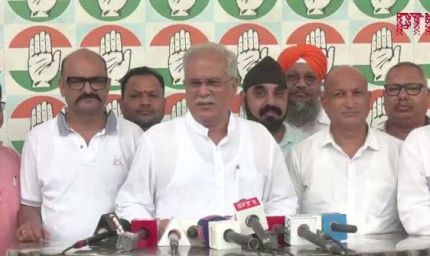 भूपेश बघेल का केंद्र और साय सरकार पर हमला