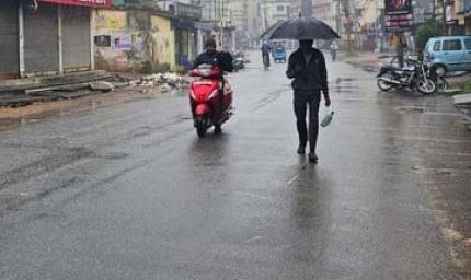 झारखंड में सितंबर के पहले पखवाड़े में 5% कम बारिश, पाकुड़ सबसे ज्यादा प्रभावित