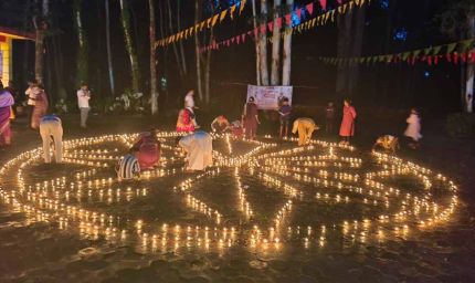 ‘आशीर्वाद का दीया’ से जगमगाया रायगढ़, सिंदूर पार्क में 40 हजार से अधिक दीप प्रज्वलित
