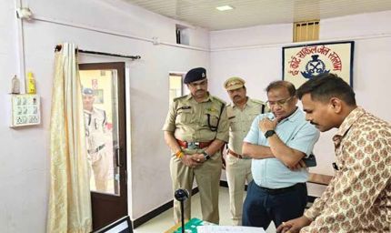 प्रमुख सचिव जेल विभाग मुकेश चन्द गुप्ता ने किया सर्किल जेल रतलाम का आकस्मिक निरीक्षण