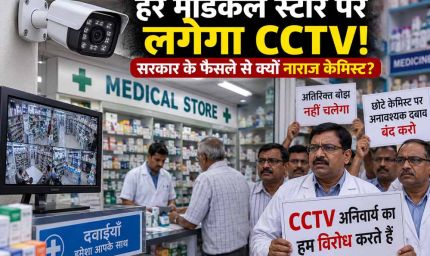 हर मेडिकल स्टोर पर CCTV का प्रस्ताव, सरकार के फैसले से क्यों नाराज केमिस्ट?