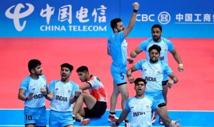 एशियन गेम्स 2026: भारत ने जापान को 49-24 से हराया, कबड्डी में विजयी आगाज