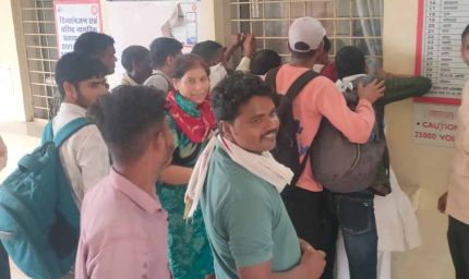 ग्वालियर-भिंड रेलखंड पर चलाया गया टिकट जांच अभियान